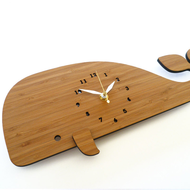 Popular Bamboo Watch Wooden Wall Clock for Home Decoration