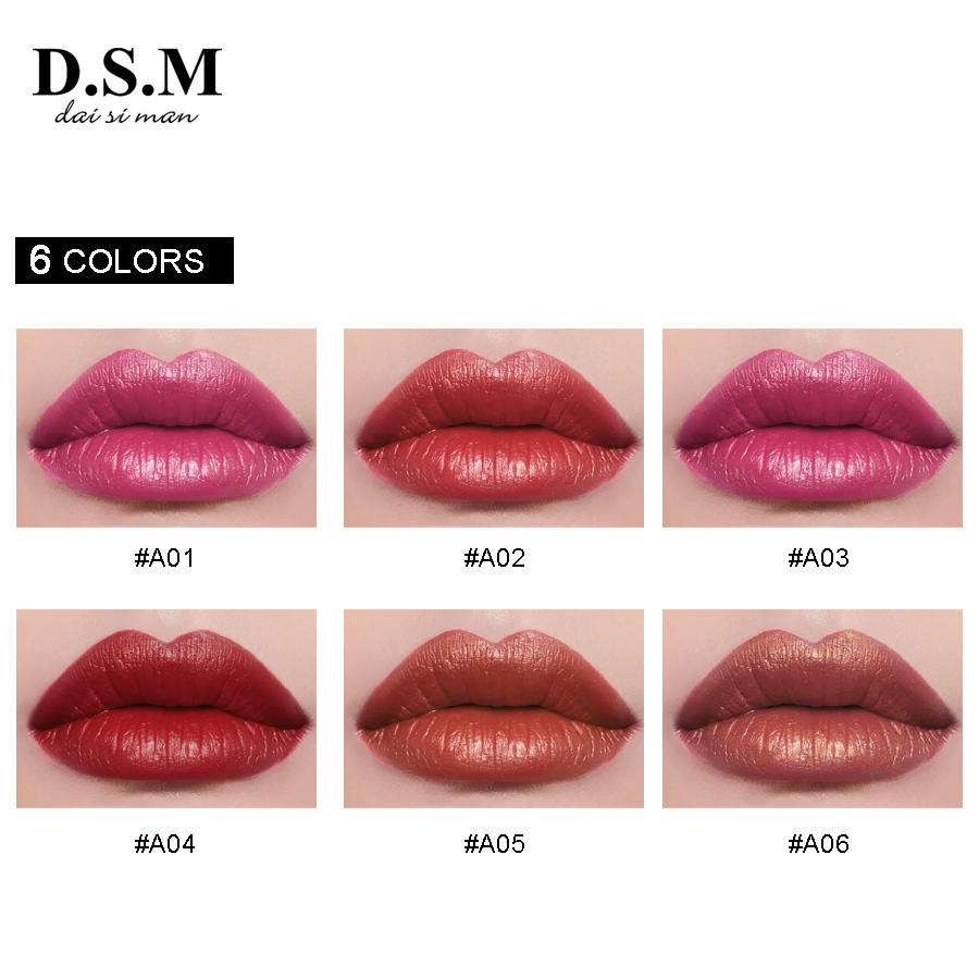 Dsm Moisturizing Lip-Shaped No Sticky Cup Lipstick