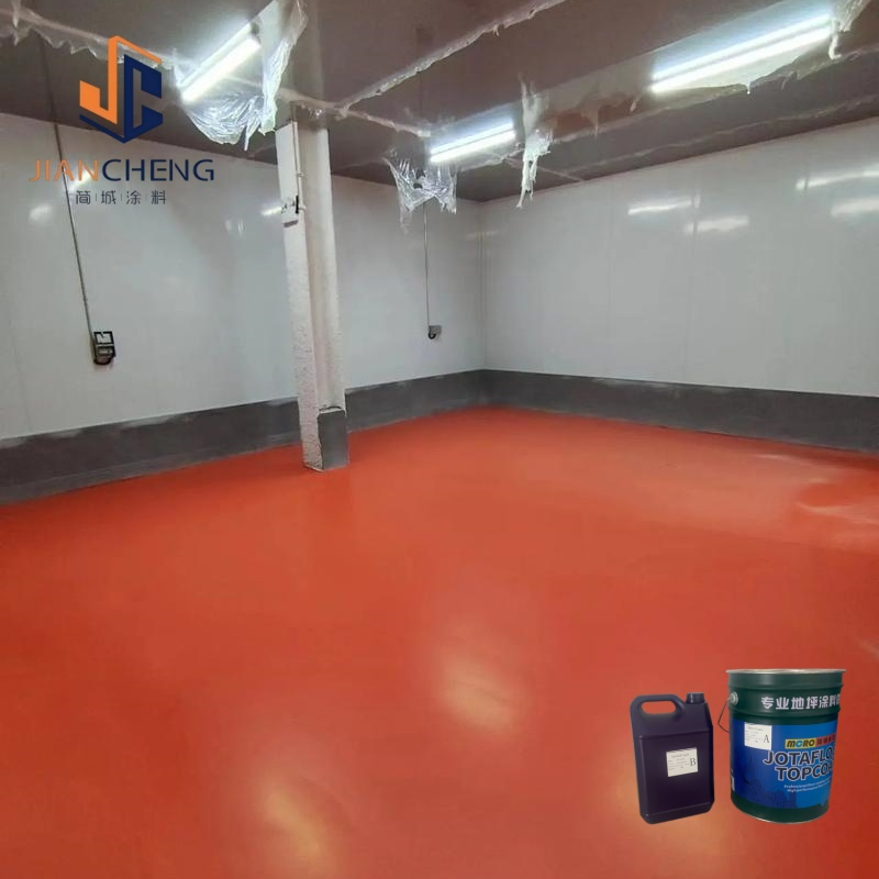 Water-Based Polyurethane Cement Mortar Paint Coating for Water-Resistant and High-Temperature-Resistant Food Factory Workshop