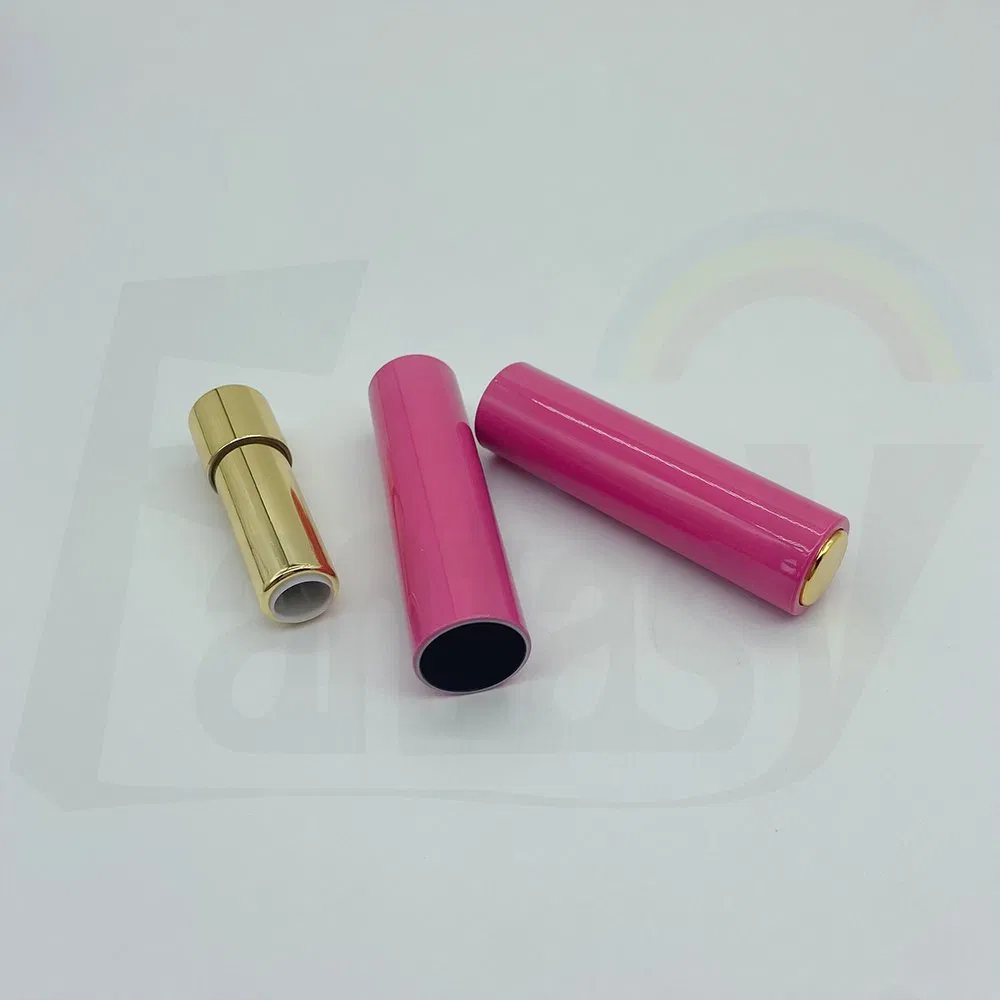 Packaging Lipstick Containers Hot Stamping Plastic Tube Custom Logo