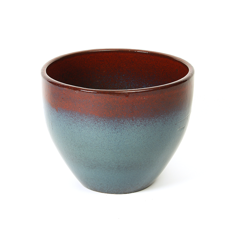 Горшок садовый керамический