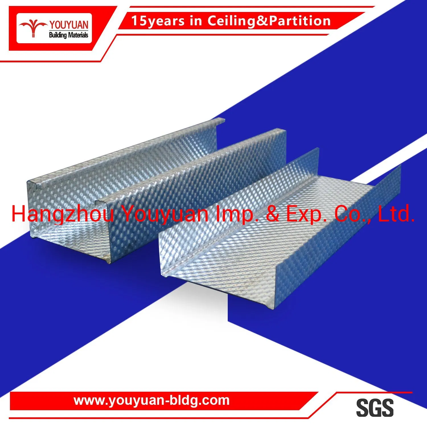 Drywall Materials Steel Channel/Framing/Metal Stud/Track/Runner/Light Steel Structure