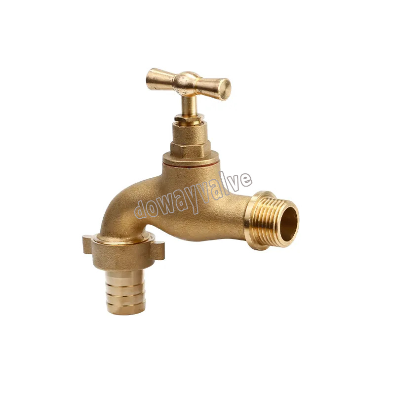 OEM Brass Bibcock Water Tap with Water Outlet Factory