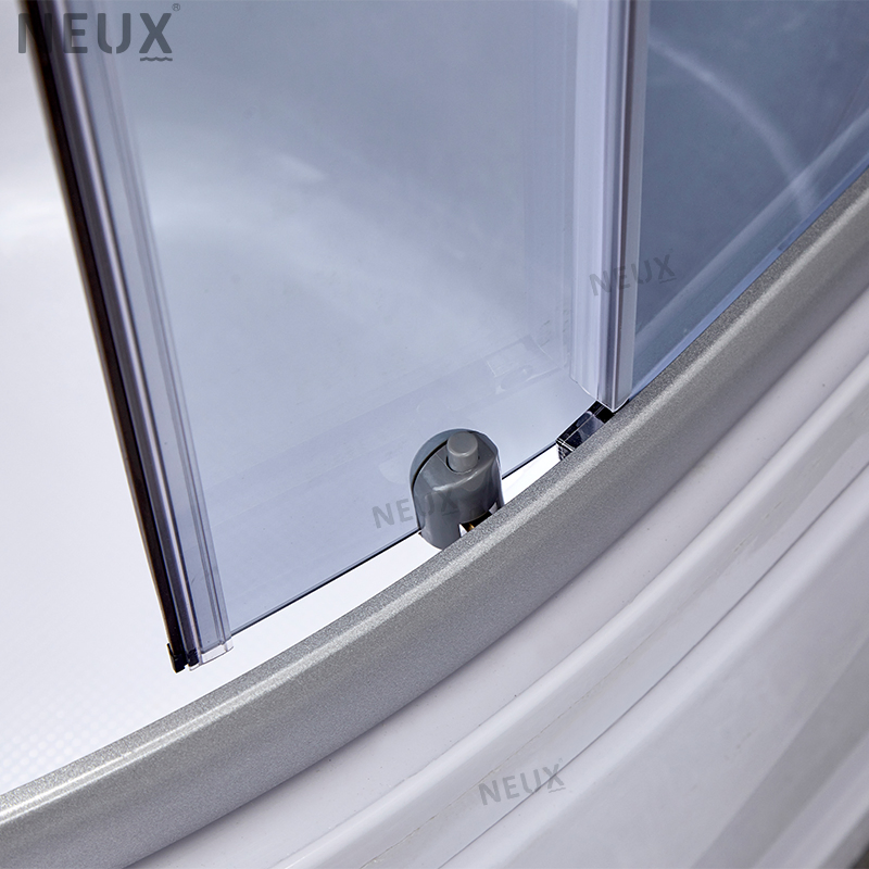 Customization Hotel Aluminum Frame Sliding Door Glass Steam Fully Enclosed Shower Cubicle