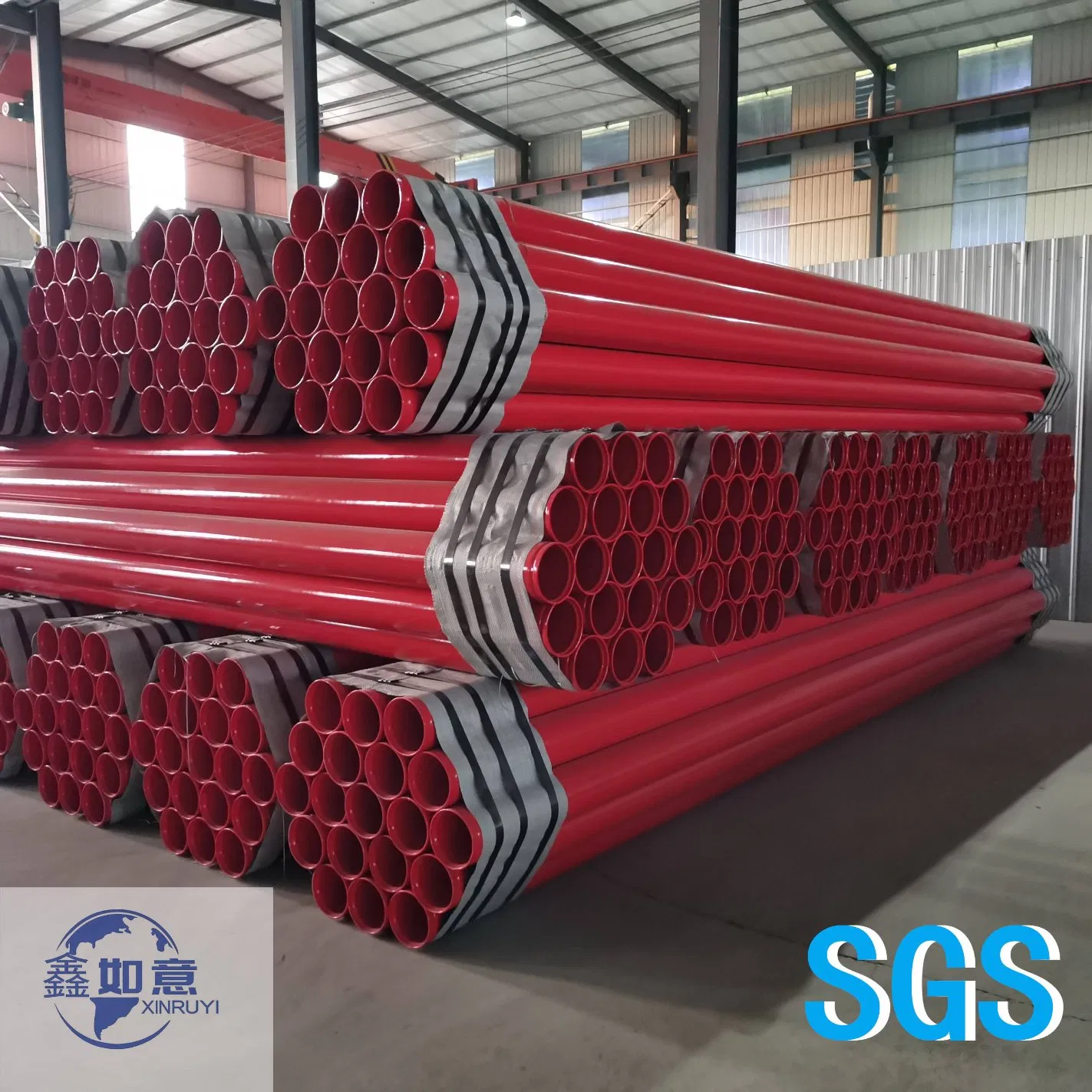 Inner Epoxy Resin Coated Outer Polyethylene Coated Steel Pipe DN300 Socket Connection Composite Steel Pipe