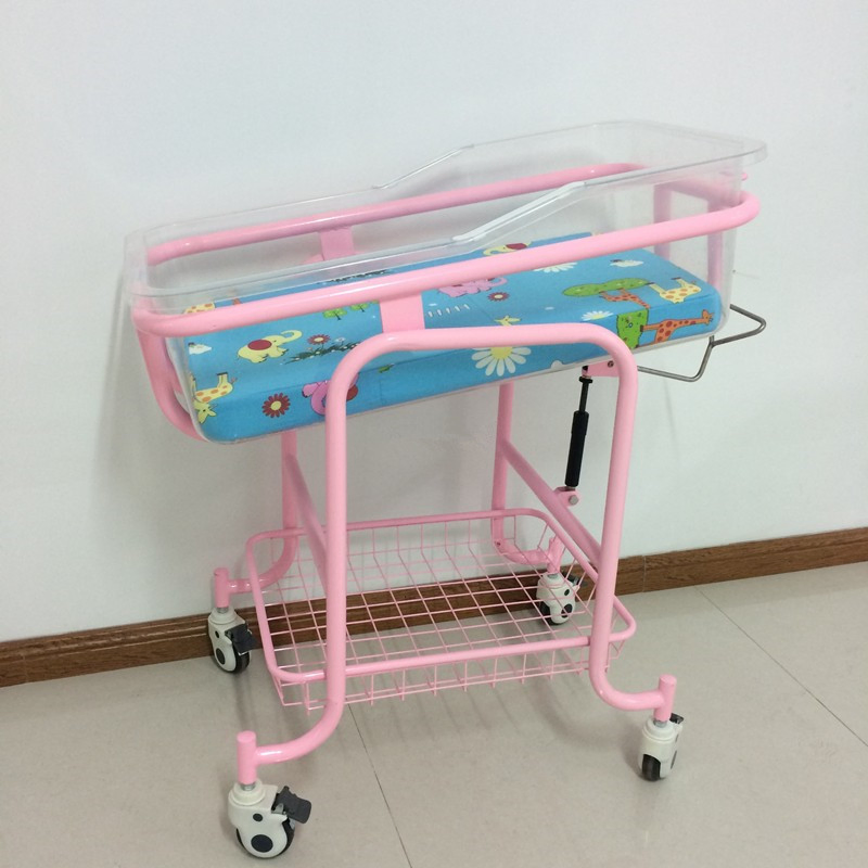 Medical Baby Stroller, Luxury Newborn with Air Spring Lifting, Tilting, Anti Overflow Nursing Bed, Postpartum Center