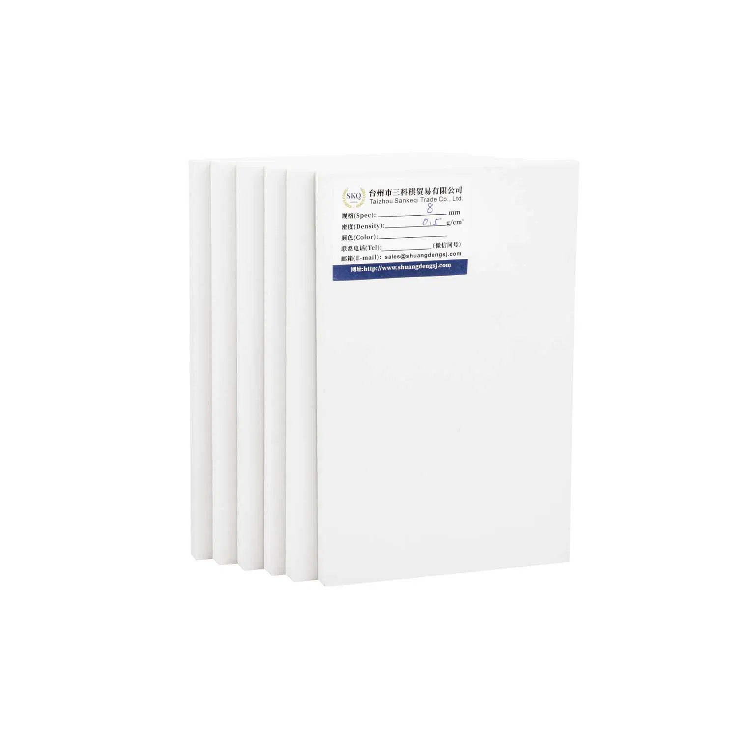 Good Hardness White Expanded PVC Foam Sheet for Exhibition Board