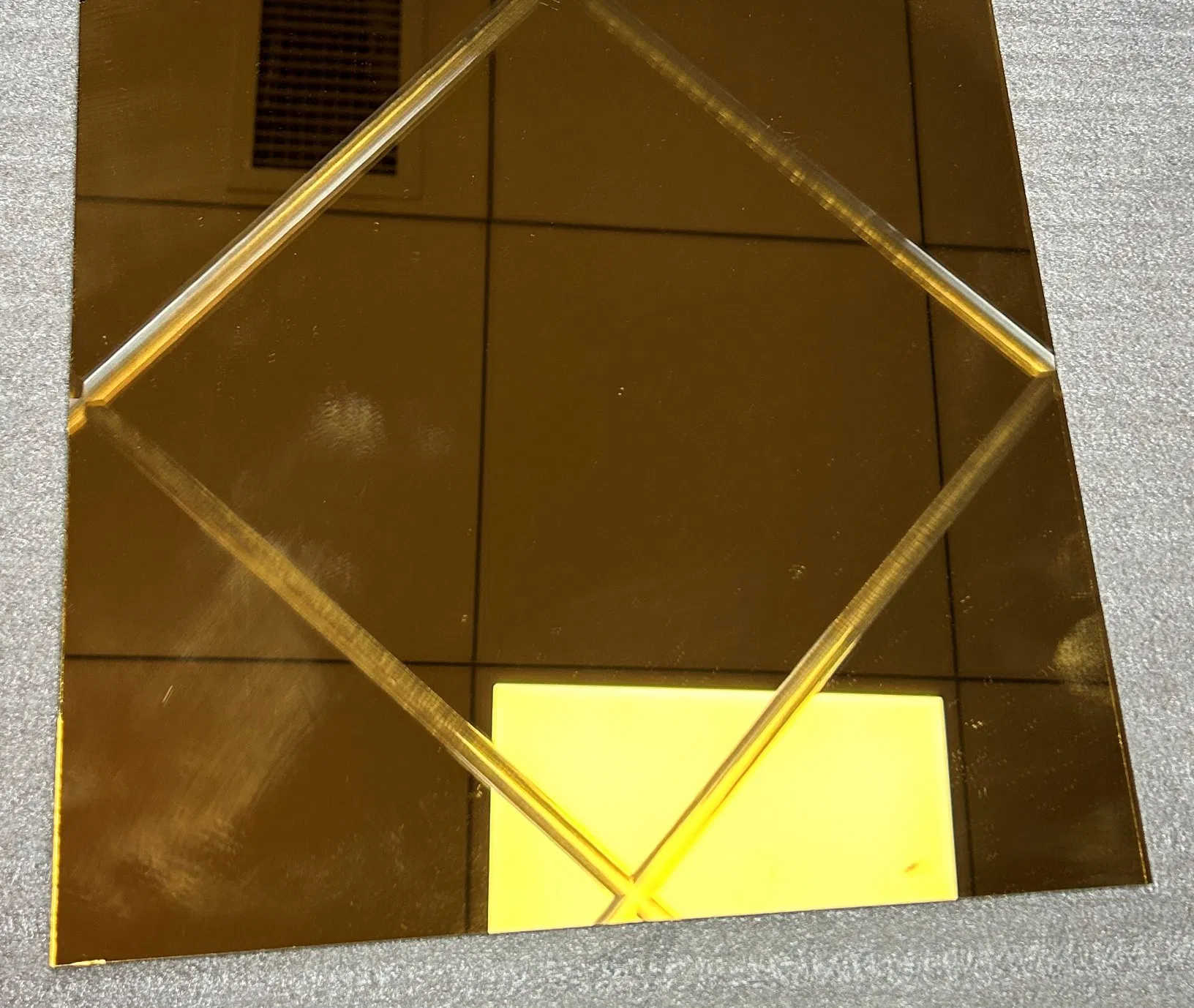 3660*2140mm Silver Mirror Copper Free Bathroom Glass Mirror for Dressing Decoration