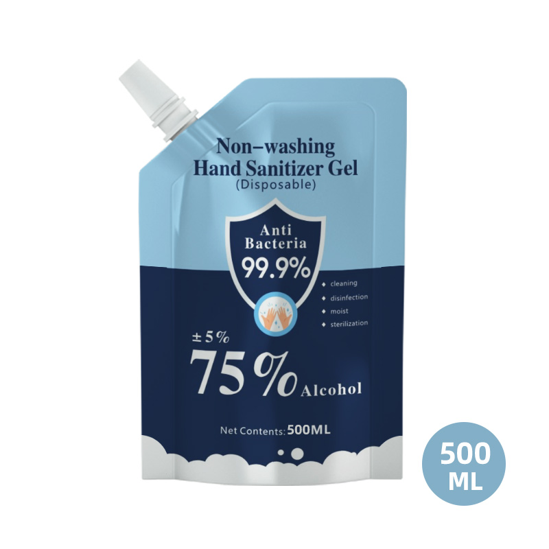 FDA Ce Manufacturer Portable Mini Antibacterial 75% Alcohol Hand Sanitizer in Bag with Ndc Code