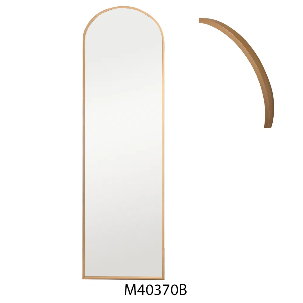 Metal Full Lenghth Arch Frame and Wall Mirror for Home Decoration