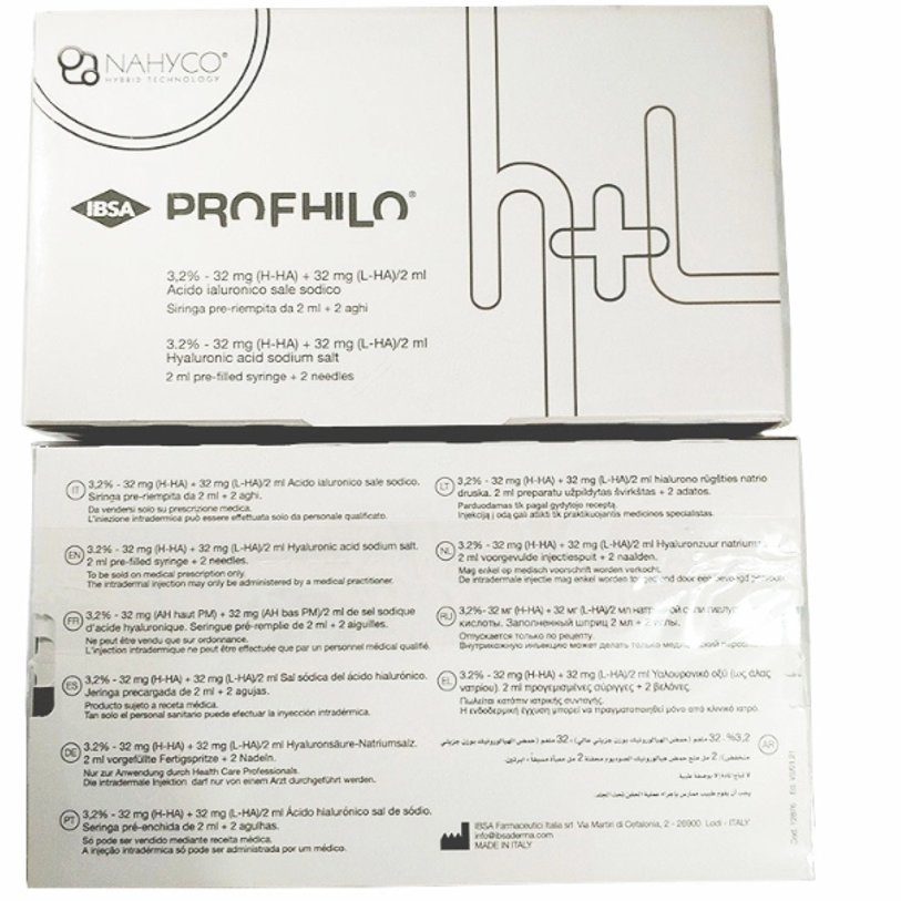 Profhilo H+L 64mg Face Lifting Nucleofill Filler Collagen Stimulating Agent