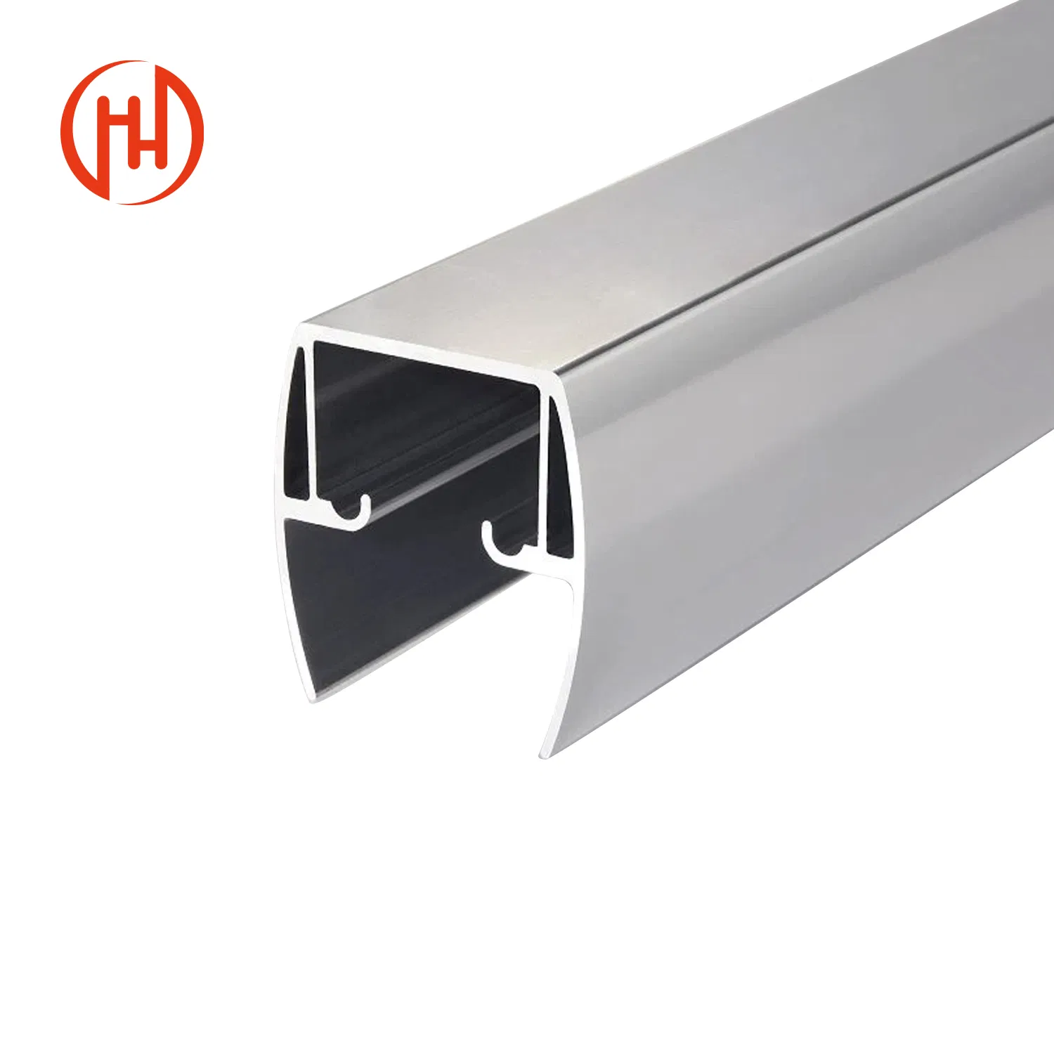 Aluminum 95" Header Kit Safety Tempered Glass Shower Door Sliding Kits