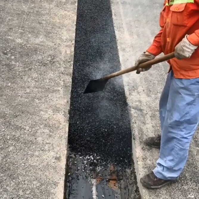 Asphalt Expansion Joint in Concrete for Building Bridge