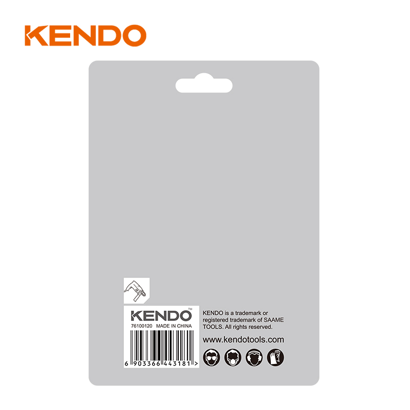 Kendo 3PC Brush Set Combination Brush Set of Cup, Wheel, End Types, Offering Universal Applications