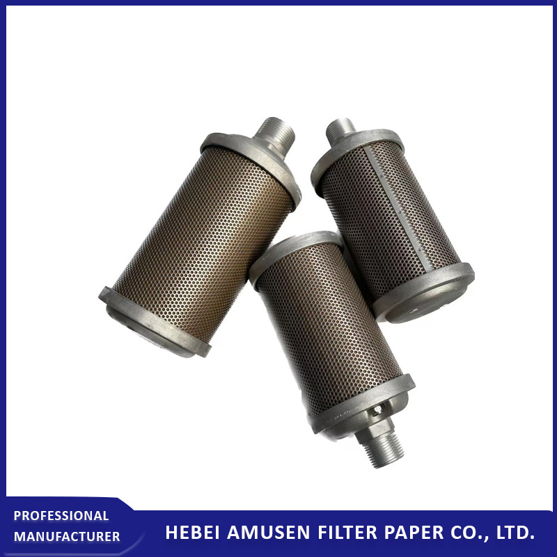 Глушитель выхлопа воздуха 1 дюйм для компрессора