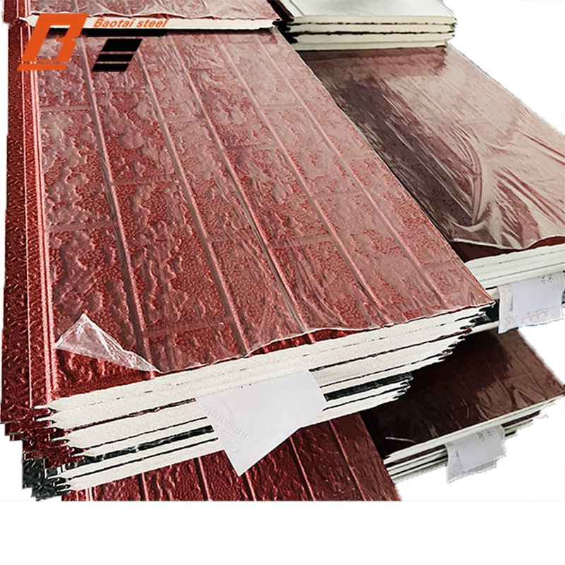 Easy Installation Weather Proof Wall Roof EPS Sandwich Panel Price Polystyrene Wall Panels