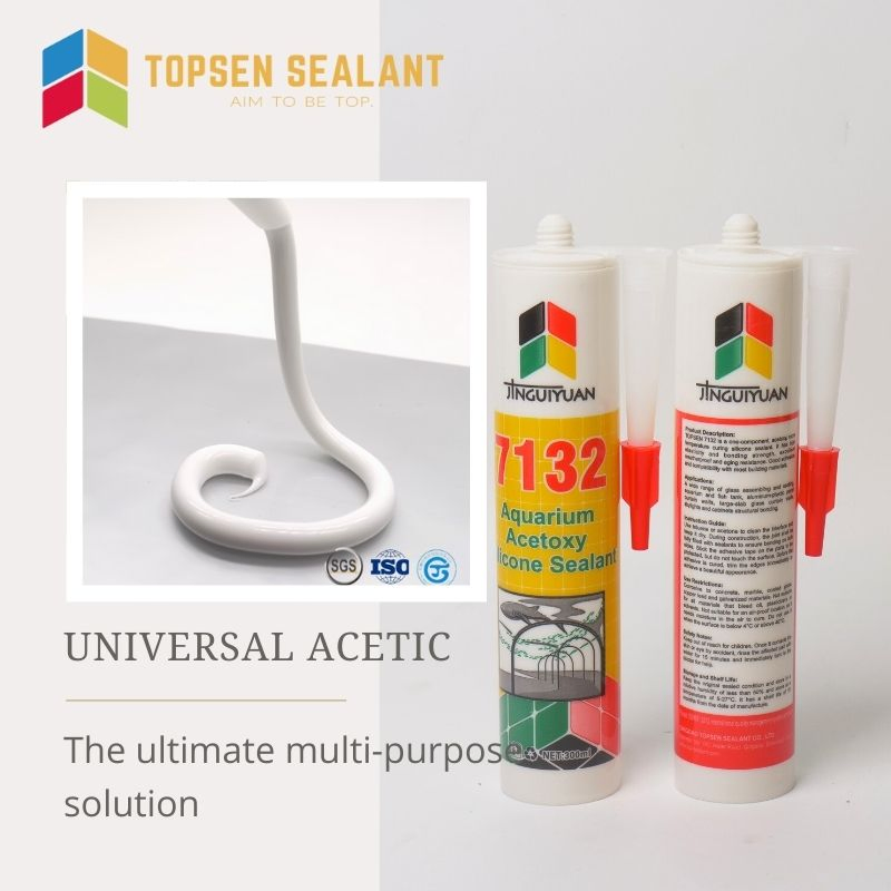 All-Weather UV Resistant Industrial Strength Acid Silicone Sealant