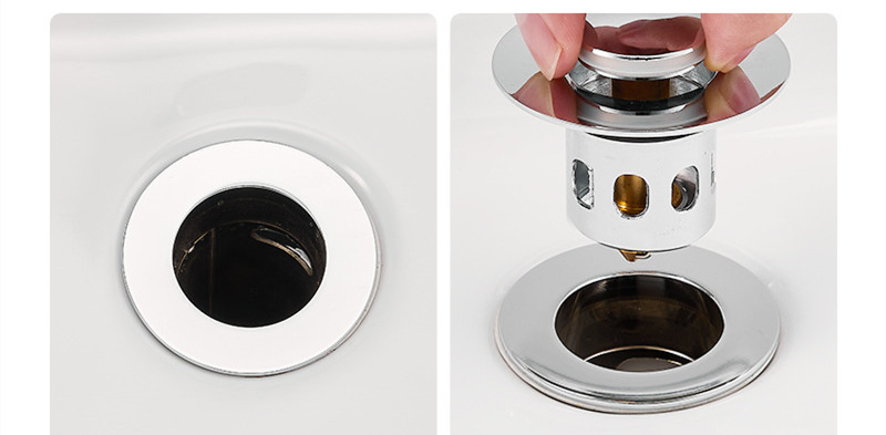 Stainless Steel Floor Drain Sealing Core Anti Deodorant Bathroom Sink Stopper