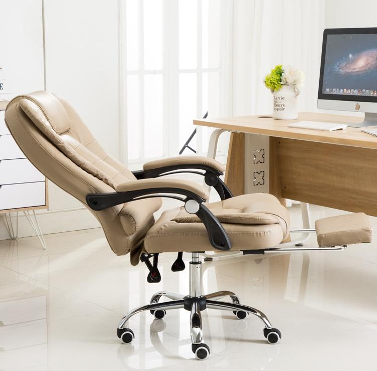 Factory Luxury Furniture Leather Ergonomic Massage Revolving Recliner Swivel Boss Office Chair
