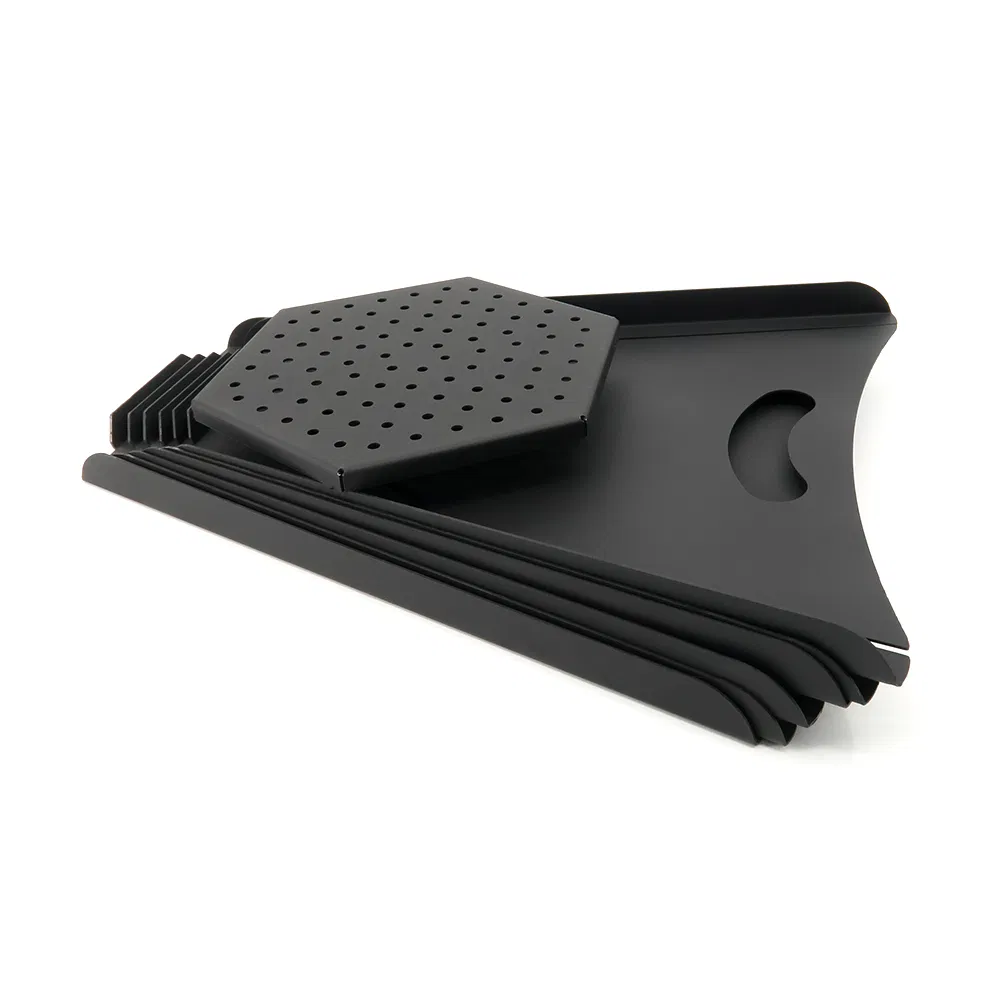 Большой современный переносной камин для улицы