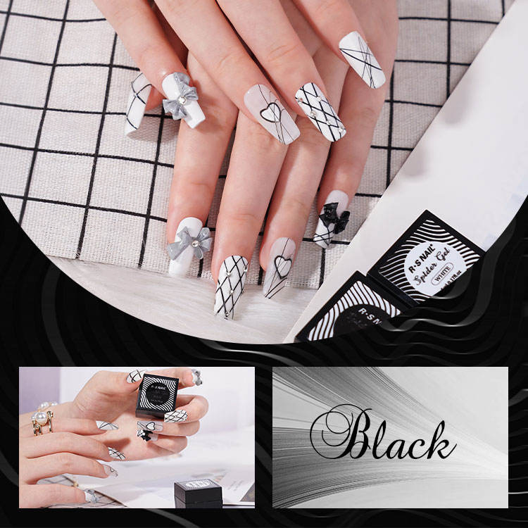 R S Nail Spider Gel Gel Polish Set Easy Soak off 15 Ml Gel Polish Nail Kit