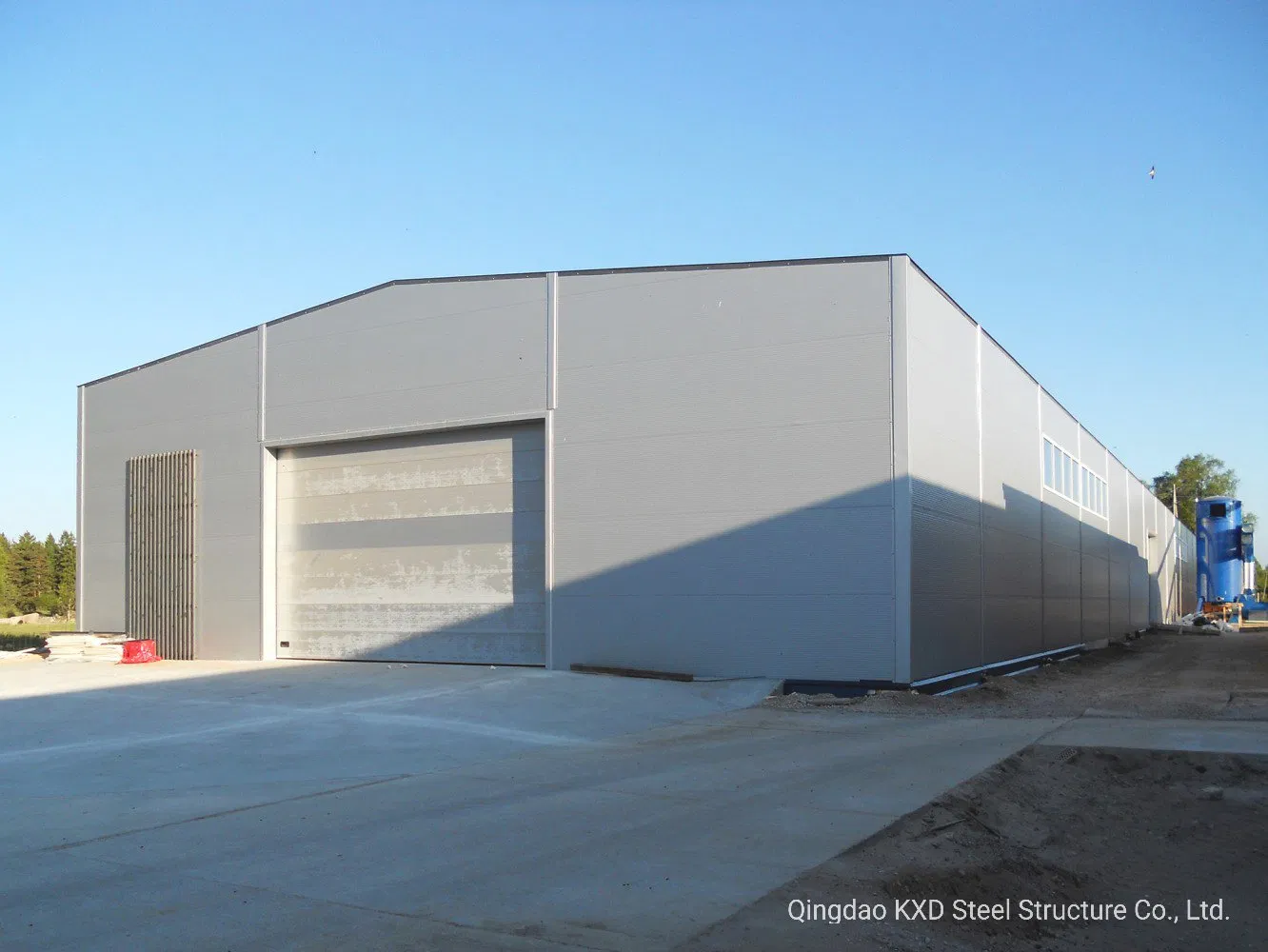 Metallic Steel Construction Hangar Shed