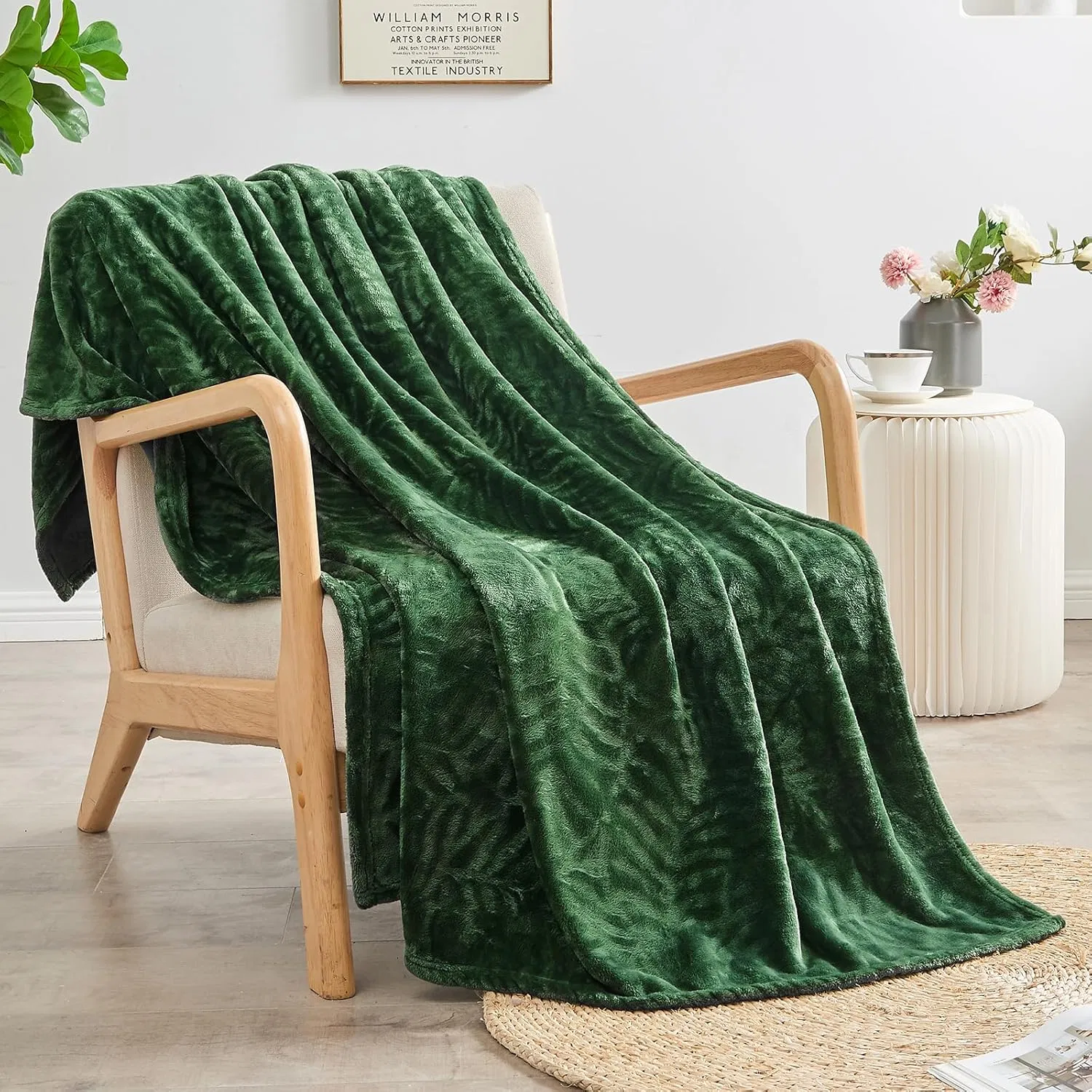 Фланелевое одеяло с защитой от усадки, 140x200 см