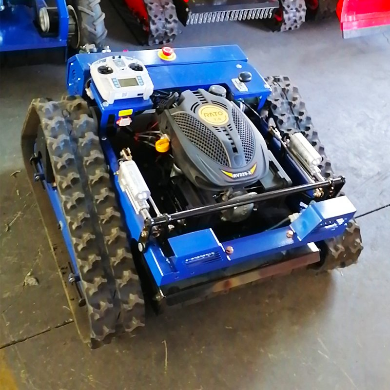 High Efficiency Agricultural CE EPA Customized RC Zero Turn Mini Tractor Robot Mini Remote Lawnmower Smart Gasoline Lawn Mower