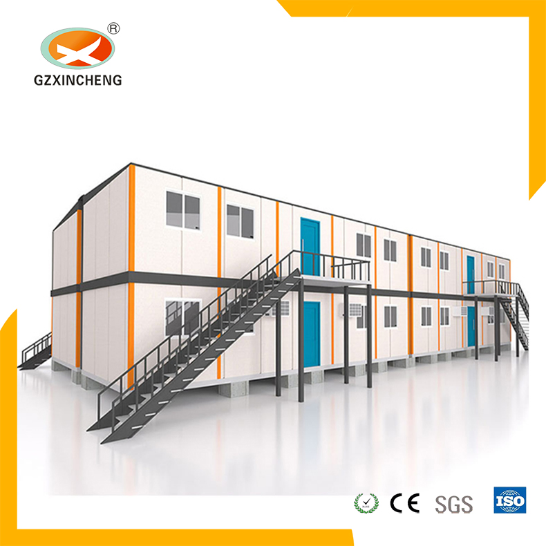 Waterproof Prefabricated Building Modular Dis-Mountable Steel Frame House for Hotel/Hospital