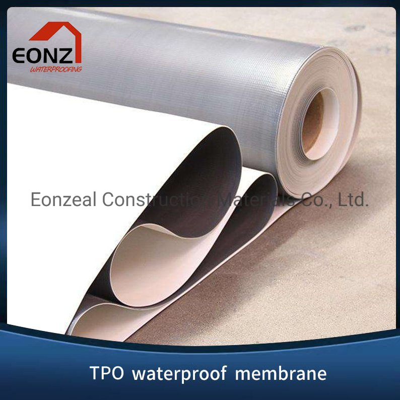 No Asphalt Plastic Film Tpo Adhesive Used in Highway Waterproof