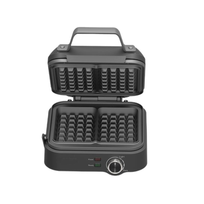 Premium Smart Waffle Maker with LCD Touchscreen – Fast & Even Baking