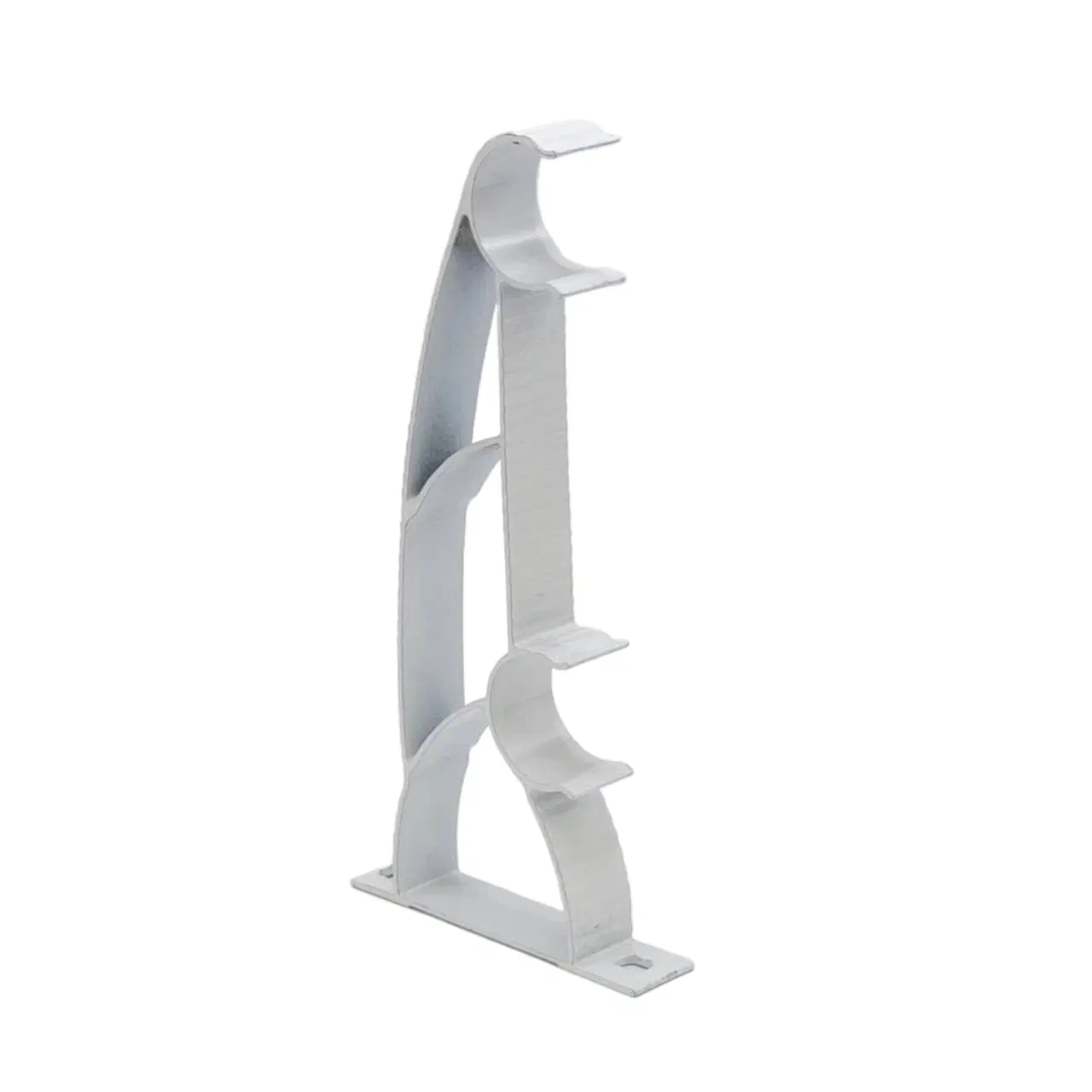 Customized Wall Installation Diameters 28mm Aluminium Curtain Holder Bracket