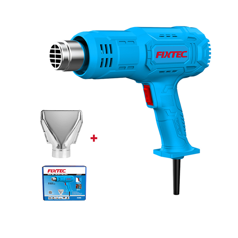 Fixtec Hot Air Gun Electric 1500W Shrink Hot Temperature 110V Power Tool Welding Adjustable DIY Controlled Heat Gun