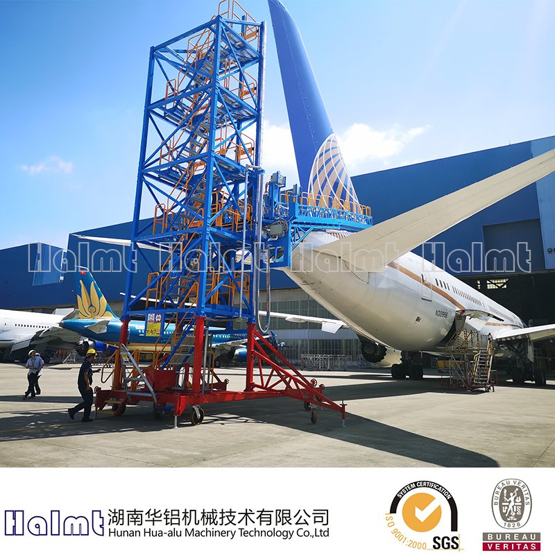 B777 Aircraft Specialized Tail Working Platform for Maintenance