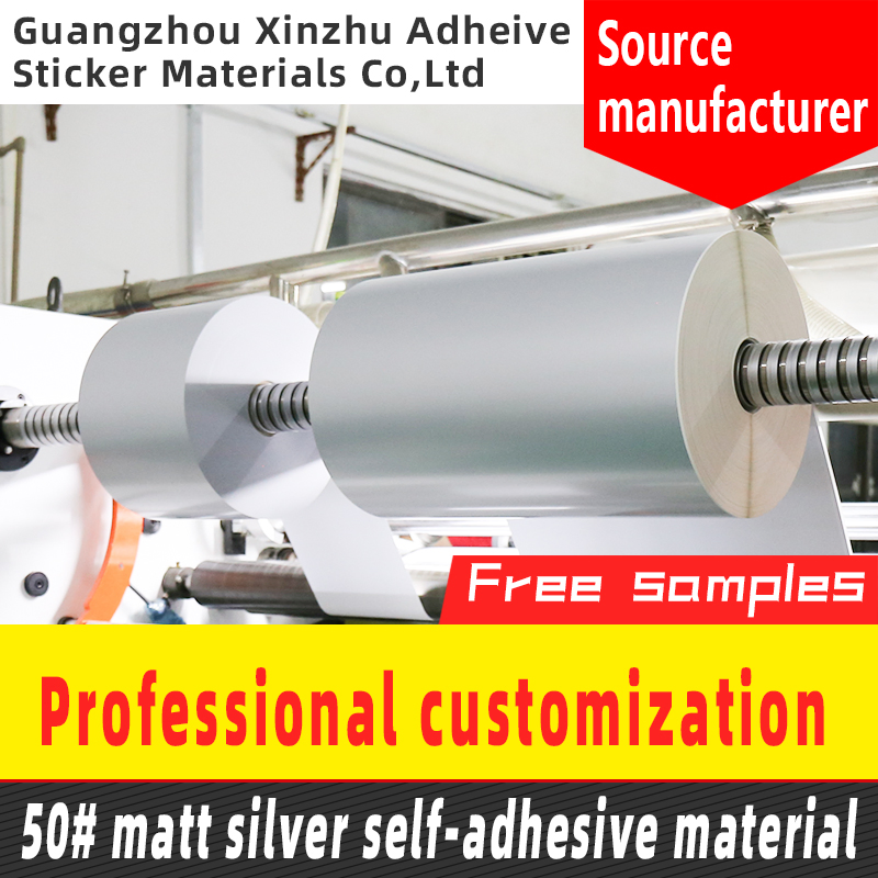 Custom Matte Silver Pet Electrical Sticker Roll Printing Self Adhesive Material Product Labels for Solar Panels