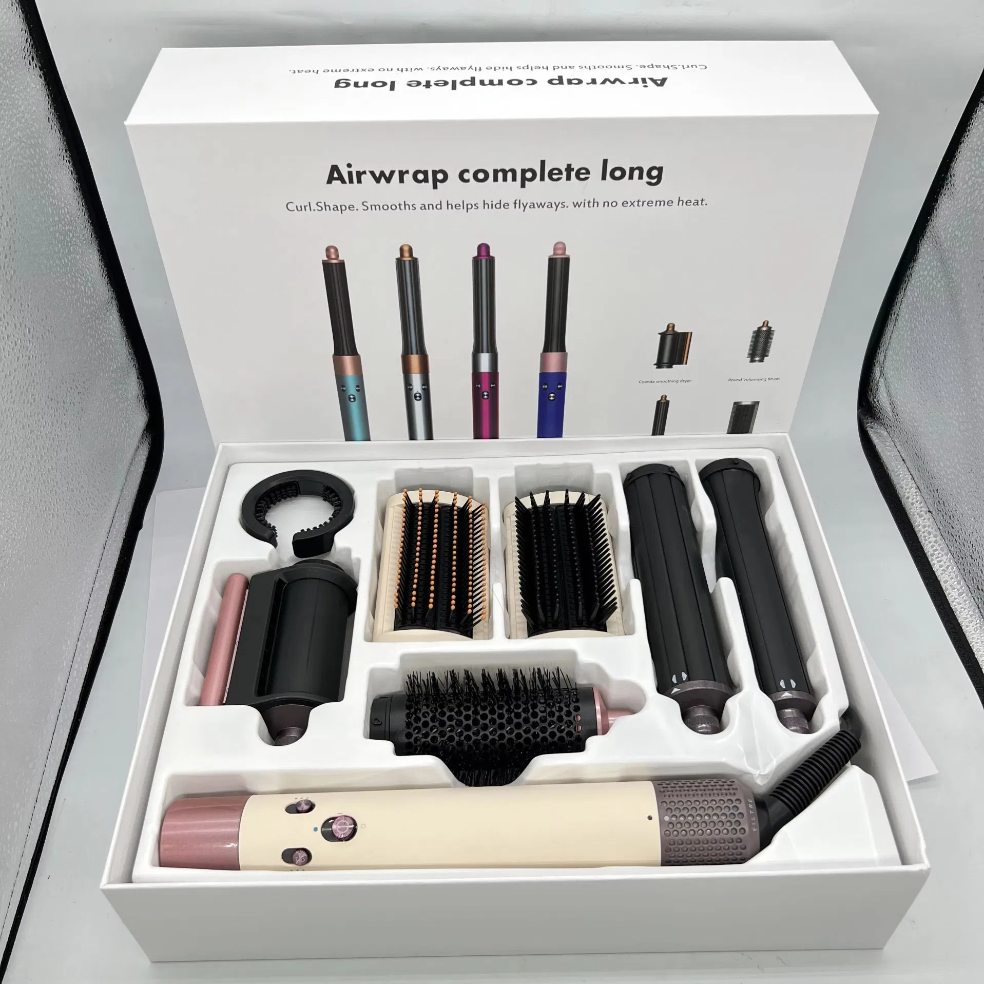 HS09 French-Style Ionic High-Speed Automatic Curler and Straightener