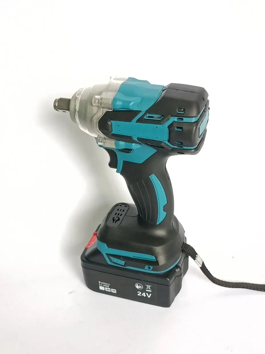 China Factory Supplied Car Repair Tools Battery Brushless Wrench