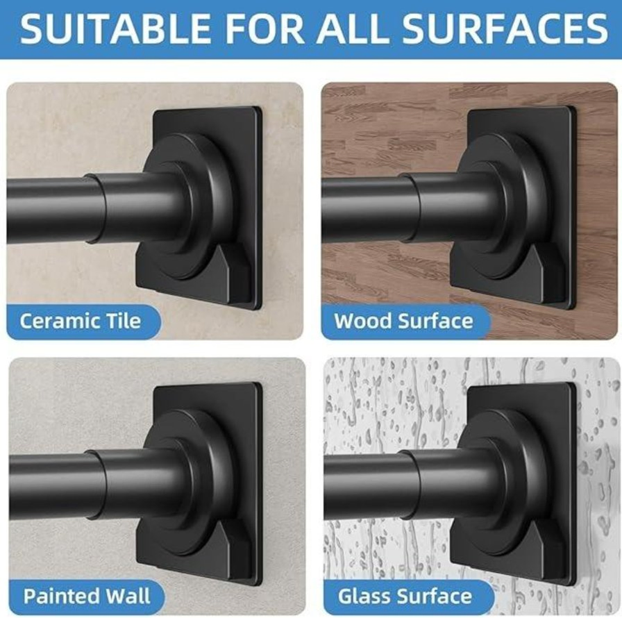 Factory Single Closet Rod for Wholesale Adjustable Metal Hanging Closet Rods