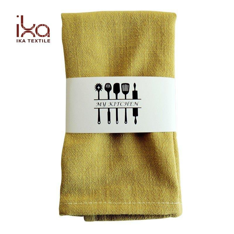 White Blue Black Green Color Hotel Living Room Home Fabric Wedding Decoration Party Natural Personalized Custom Dinner Printed Cotton Linen Napkins
