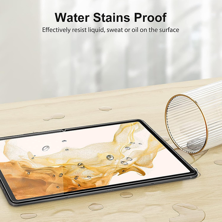 Anti Scratch HD Tempered Glass Screen Protector for Samsung Galaxy Tab S9 Plus/S8 Plus 12.4 Inch