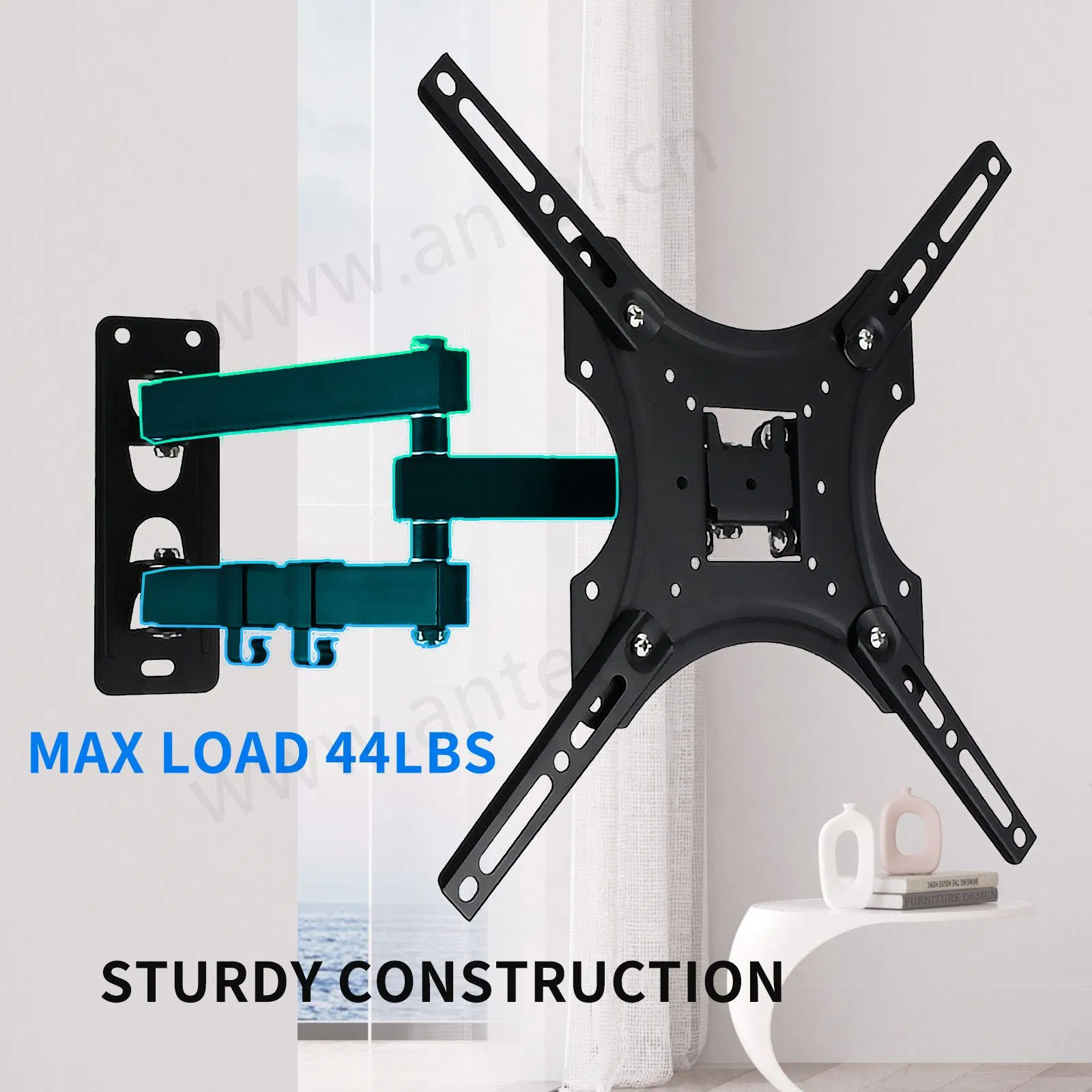 LED/LCD TV wall mount,black,X-400,for 32''-55'' TV