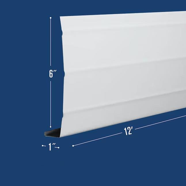 1''x8''x10' Aluminum Fascia Cover for Canada