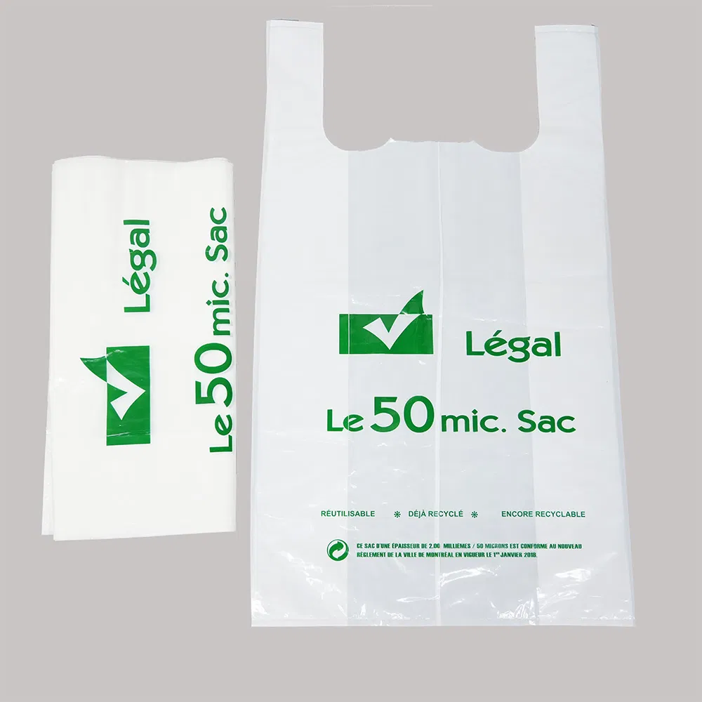 Eco Friendly High Quality Compostable PE PLA Biodegradable Grocery Shopping Packaging Plastic Bag