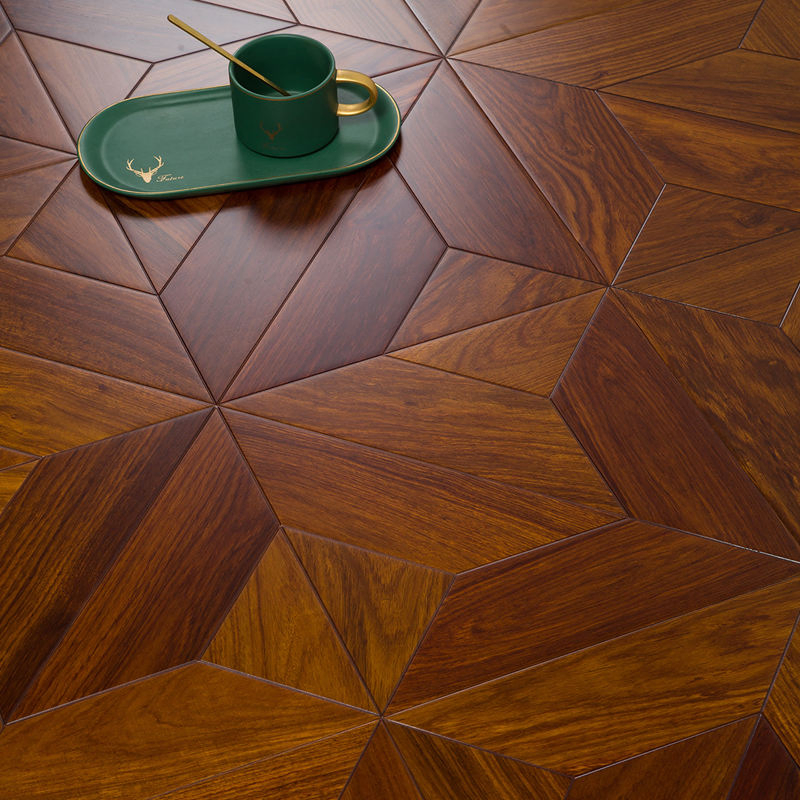 High End Nostalgic Retro Parquet Engineered Flooring 600X600mm for Indoor Use