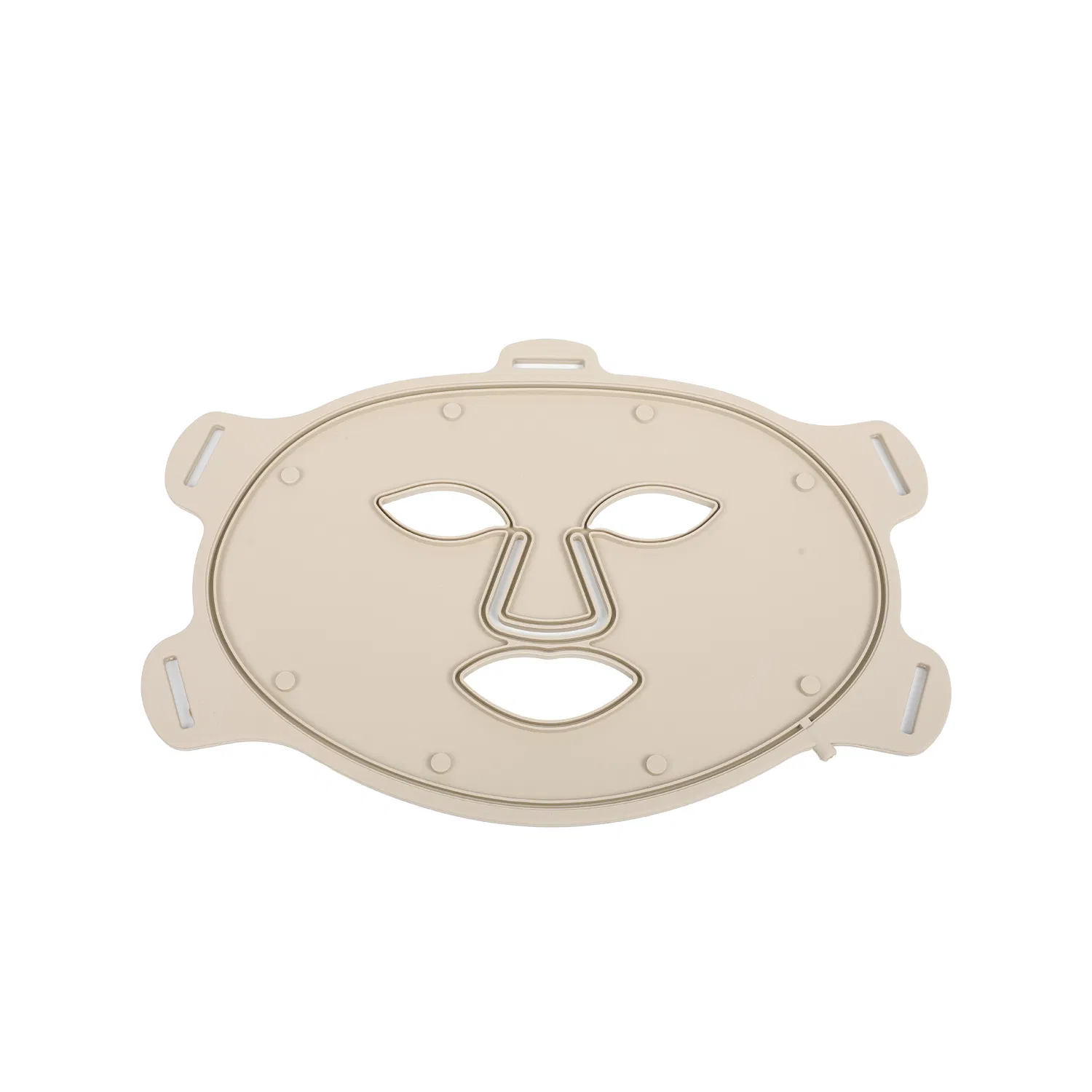 Customizable High Quality LED Light Therapy Facial Masks Medical Grade Silicone