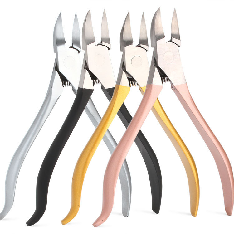 Hot Selling Stainless Steel Cuticle Nipper Tweezers Manicure Set