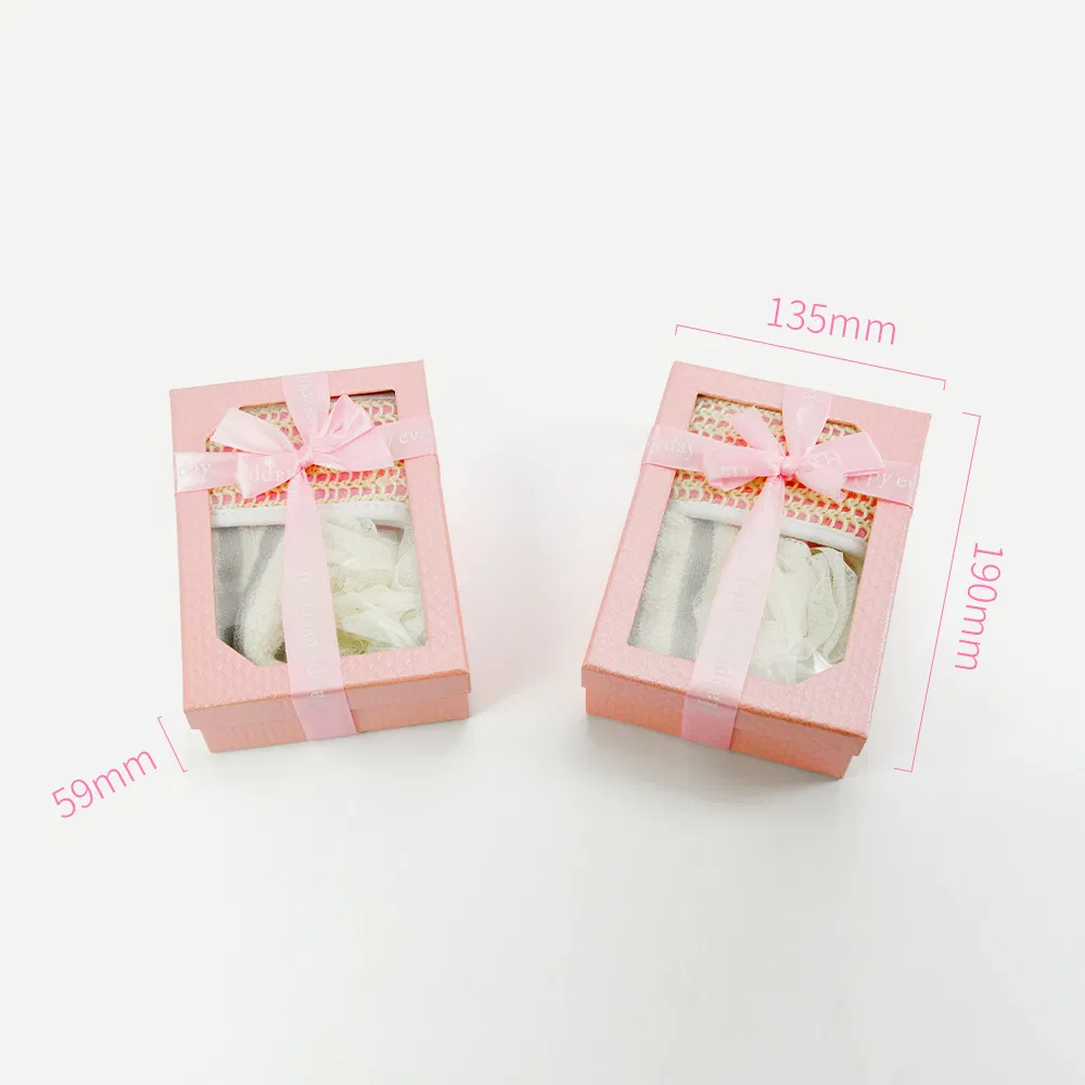 Promotional Business Bath Towels Gift Set Wedding Bath Towel Ball Sponge Gift Sets Valentines Day Gift Kit