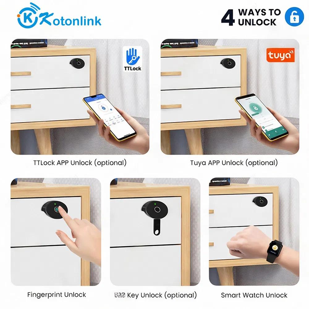 Tuya/Ttlock APP Fingerprint Smart Cabinet Lock for Office, Gym & Homeno Reviews Yet