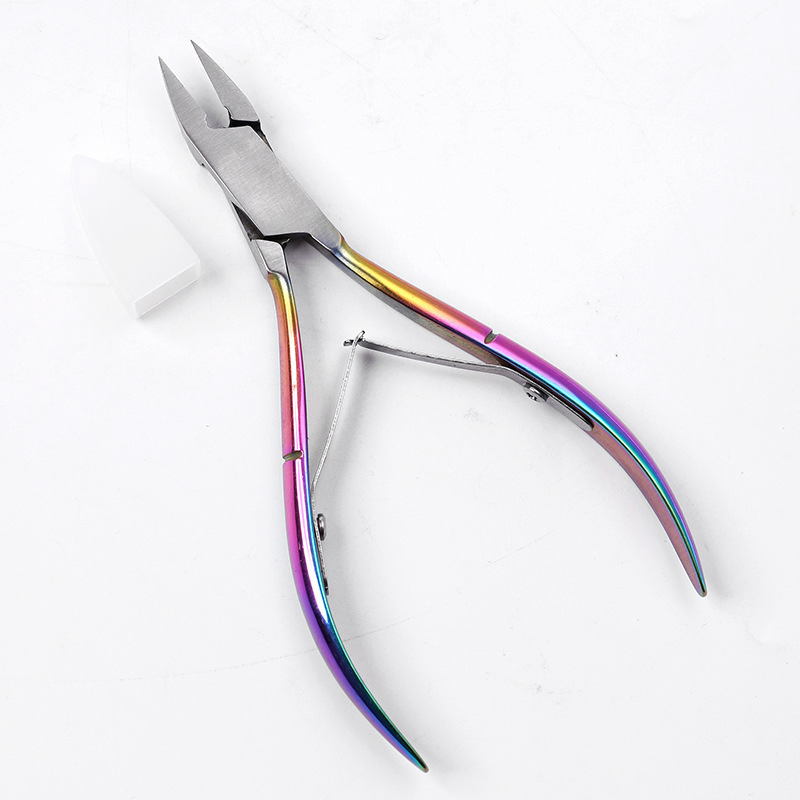 New Stainless Steel Nail Clipper Cuticle Nipper Tweezers
