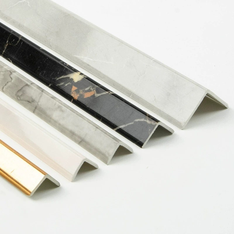 Hot Sale Decorative Ceramic Accessories Plastic 10mm Round Ceramic Corners PVC Tile Trim
